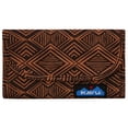 thumbnail image 1 of KAVU Big Spender Tri-fold Wallet Clutch Travel Organizer - Mahogany Inlay, 1 of 4