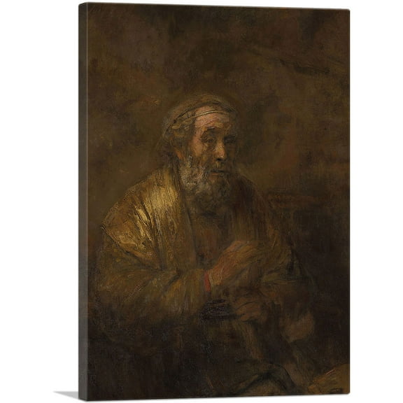 ARTCANVAS Homer 1663 Canvas Art Print by Rembrandt van Rijn - Size: 26" x 18" (0.75" Deep)
