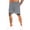 Light Grey, variant on Men's 2 in 1 Workout Running Shorts 7" Gym Training Short with Liner Olive Green