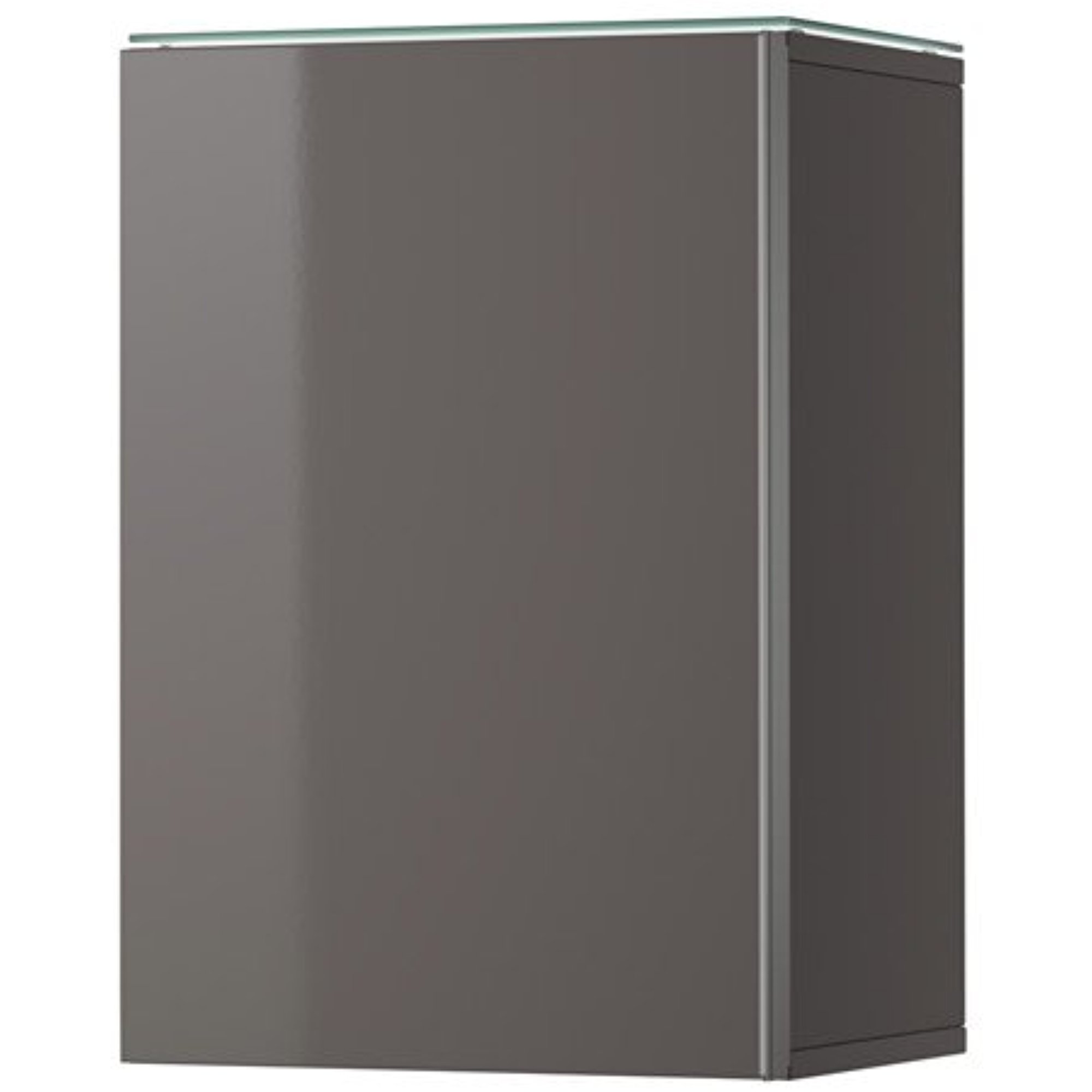 Ikea Wall with 1 door, high gloss gray 828.11214.1018