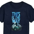 thumbnail image 3 of Star Wars - The Mandalorian This Is The Way Hyperspace - Men's Short Sleeve Graphic T-Shirt, 3 of 5