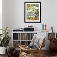 thumbnail image 4 of Art.com Birds in the Garden I Art Print by Karen Fields, Black Frame Wall Art, 32" x 40", 4 of 5