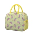 thumbnail image 1 of Watermelon Pattern Insulated Cooler Backpack, Leakproof Lunch Bag with Cute Sunshine and Geometric Design for Outdoor Adventures, 1 of 6