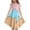 Pink, variant on Girl Casual Dress , Easter Dresses Girls,Girls Summer Casual Dress With Ice Print Flowy Sleeveless Design For Play Party And Outdoor Activities