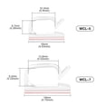thumbnail image 2 of Clips de alambre para cables, adhesivo XHF, transparente, 120 unidades, para exteriores, 5/8 pulgadas, 2 of 7