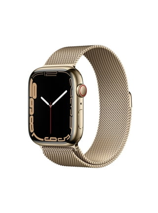 Custom 24K Rose Gold 45MM Apple Watch SERIES 9 Stainless Steel