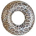thumbnail image 2 of PoolCandy Safari Collection Brown Leopard Print 48in Jumbo Pool Tube, 2 of 7
