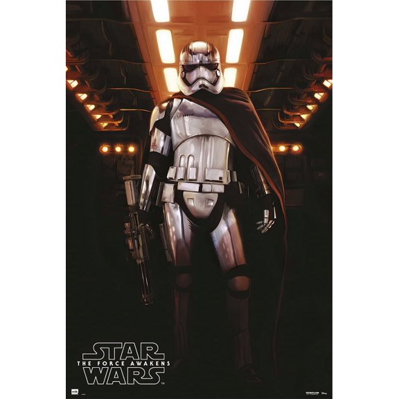 Star Wars: Episode VII - The Force Awakens - Movie Poster (Captain Phasma)