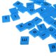 thumbnail image 4 of 100 fichas de madera para deletrear, letras minúsculas variadas para manualidades y juegos de scrapbooking. Azul, 4 of 6