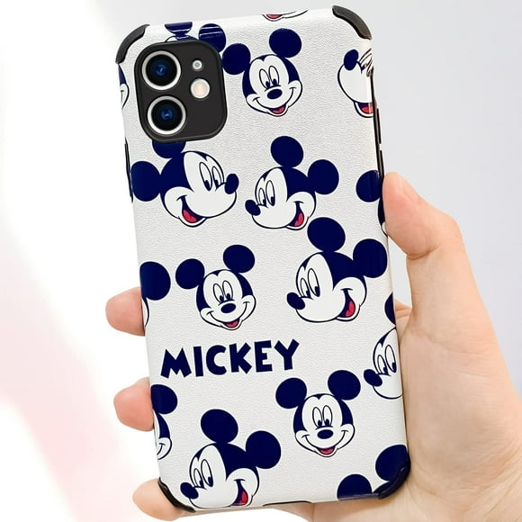 iPhone 11 Case, Creative Cartoon Mickey Mouse Case, Soft TPU Slim Fit Full Cover Reinforced Corners Shockproof Bumper Protection Case Compatible with iPhone 11 6.1 Inch (Mickey Mouse)