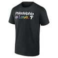 thumbnail image 2 of Men's Black Philadelphia Phillies City Pride T-Shirt, 2 of 3