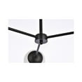 thumbnail image 4 of Briggs 32 inch pendant in black with white shade, 4 of 8