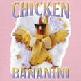 thumbnail image 3 of Chicken Bananini T-shirt Funny Italian Brainrot Gen Z Alpha Meme Men's Tee, 3 of 7