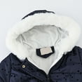 thumbnail image 4 of Povozer Girl's Winter Parka Coat Long Waterproof Warm Fleece Puffer Jacket(OTHER,9T-10T), 4 of 6