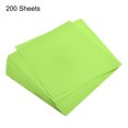 thumbnail image 3 of Unique Bargains 200 Sheets 6x6 Inch Origami Paper Double Sided Fluorescent Green Square Sheet for Art Craft Project, Beginners, 3 of 5