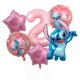 thumbnail image 3 of Nuevos suministros de decoración para fiesta de cumpleaños de Disney Lilo Stitch, globos, platos de papel Aloha, vasos, servilletas, manteles, baby shower para niños, 3 of 5