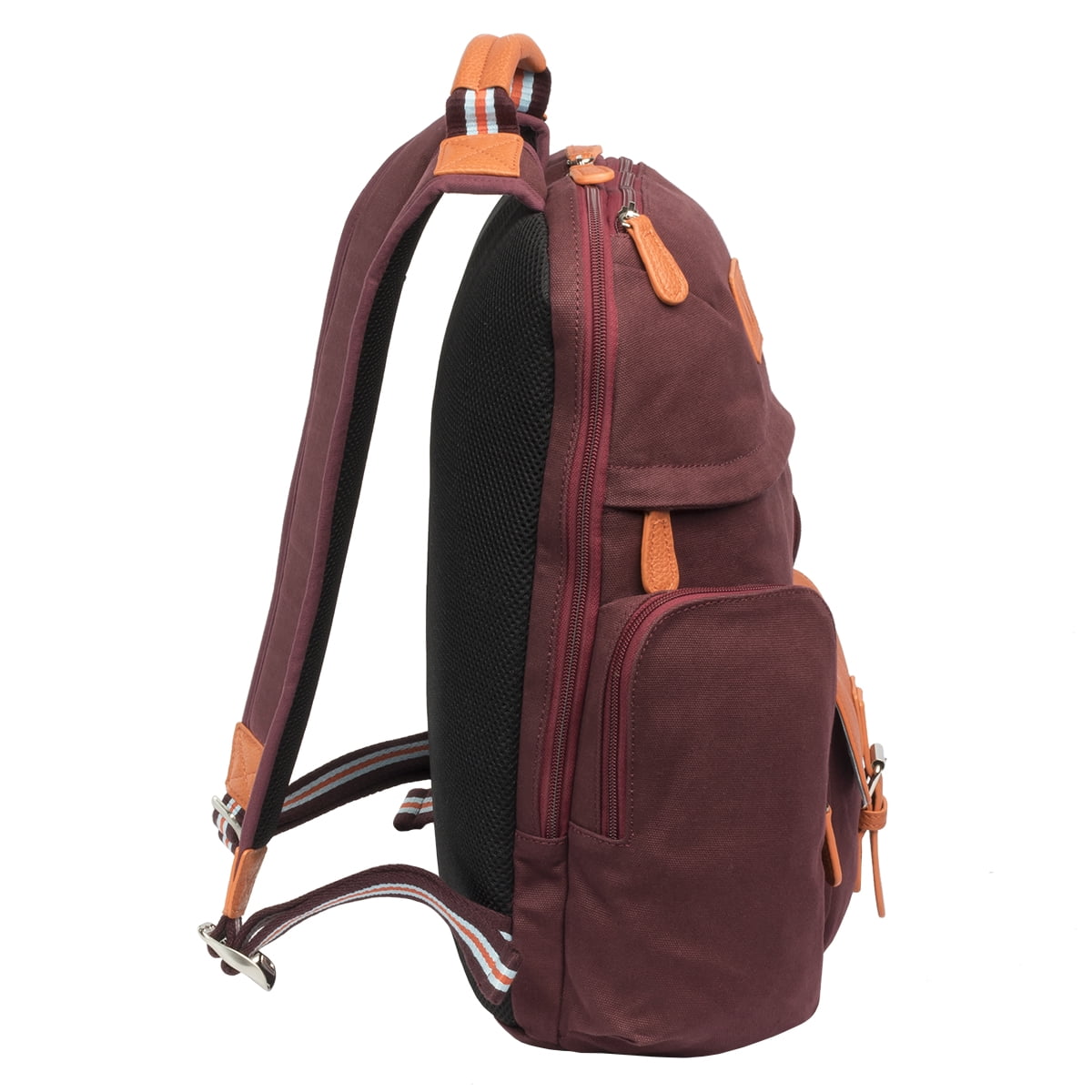 Casual Backpack- Burgundy