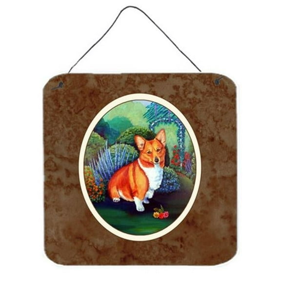 Corgi Wall or Door Hanging Prints, 6 x 0.02 x 6 in.