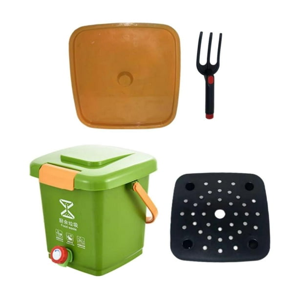 Cubo de compostaje para residuos de cocina Cubo de reciclaje de ...