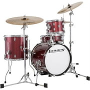 Ludwig Breakbeats 4 Piece Shell Pack w/ Riser - Wine Sparkle