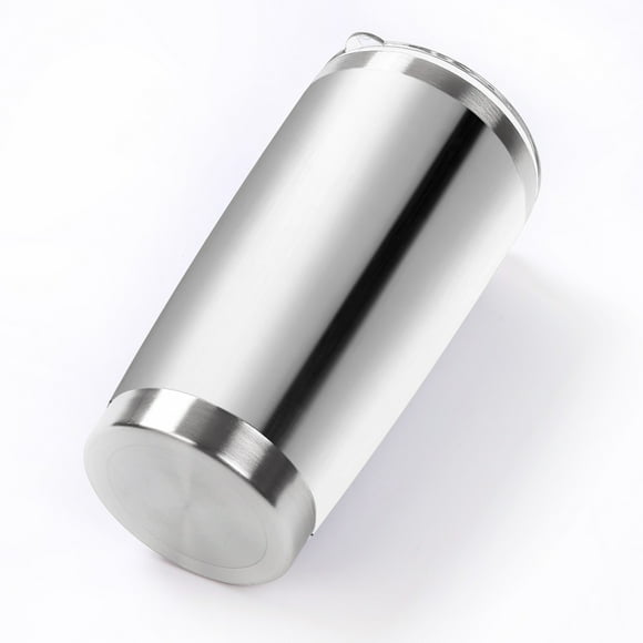 WIFKLSIIPG 20 OZ Stainless Tumbler Travel Mug Coffee Tumbler Steel Thermal Cup(Silver)