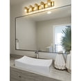 thumbnail image 7 of 492-5V-BN-Z-Lite-Beckett - 5 Light Bath Vanity In Transitional Style-7.25 Inches Tall and 42 Inches Wide-Brushed Nickel Finish, 7 of 7