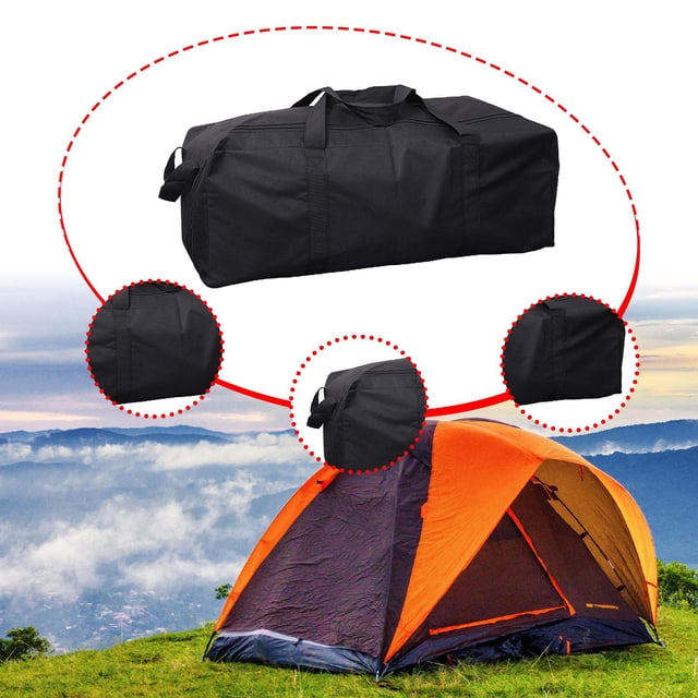 Camping Bag Bag Cativo de bolsas Contaner con silla de mango Organizador de utensilios de cocina de bolsas de transporte para viajes de supervivencia S