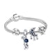 thumbnail image 1 of Exquisite Bracelet Astronaut Earth Women's Jewelry Gift Silver Pla, 1 of 4