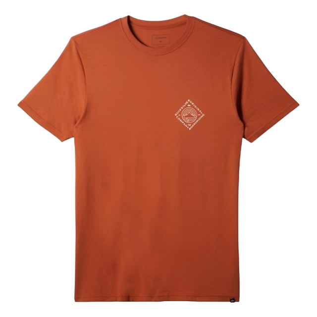 Playera Quiksilver Scenic View Para Hombre Color Café Modelo AQYZT09235CNS0