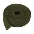 thumbnail image 3 of Cintas elásticas de costura Uxcell de 11 yardas, cordón elástico plano de 1-1/2" de ancho para manualidades, verde ejército, 3 of 6