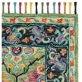 thumbnail image 5 of SAFAVIEH Aspen Emely Floral Wool Area Rug, Light Green/Black, 4' x 6', 5 of 7