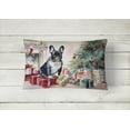 thumbnail image 4 of French Bulldog Cozy Christmas Throw Pillow 12 in x 16 in, 4 of 4