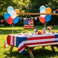 thumbnail image 3 of Fareti 4th of July Flag Ornaments Colorful Window Hanging Decorations Home Wall Decor for Bedroom Patio Indoor Outdoor, 3 of 6