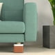 thumbnail image 2 of Elevadores de muebles silenciosos, amortiguadores, resistentes, para patas de sillas, accesorios de cama, protectores de suelo para sofá, silla, escritorio y cama. Cuadrado marrón, 2 of 8