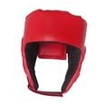 thumbnail image 3 of Almencla Casque de Boxe Protection Front et Oreilles pour Grappling Taekwondo Sparring Rouge Adultes, 3 of 8