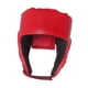 thumbnail image 3 of Casco de boxeo con protección facial completa, acolchado grueso de cuero PU para la frente. Adultos rojos, 3 of 9