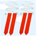 thumbnail image 3 of UPGRATOR Ceintures de Football Drapeau 2Ensemble Ceinture de Taille en PVC Durable avec Drapeaux Rouges pour Activités Sportives, 3 of 8