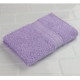 thumbnail image 3 of Mainstays Basic Washcloth, Soft 100% Cotton and Highly Absorbent Washcloth, Lavender, 3 of 6