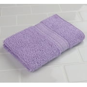 Mainstays Basic Washcloth, 100% Cotton, Highly Absorbent, Lavender