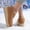 Brown, variant on Women's Wrap Shoes Large Size Fall And Winter Style Comfortable Height-Enhancing Wedge Heels