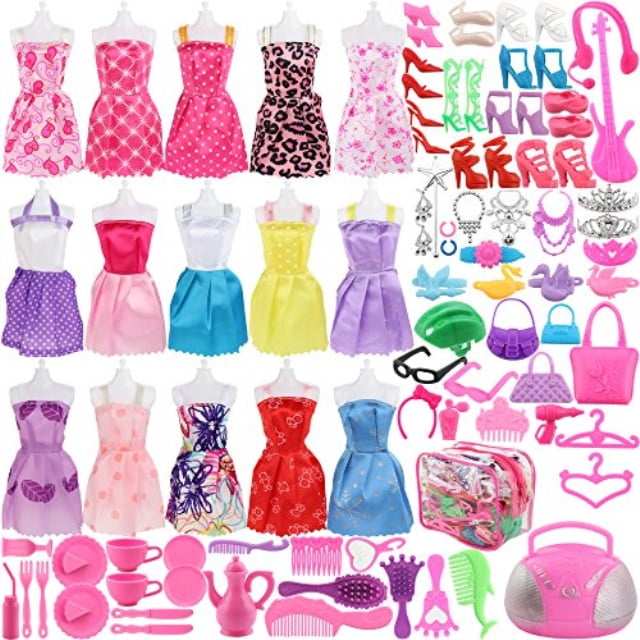 doll and clothes set