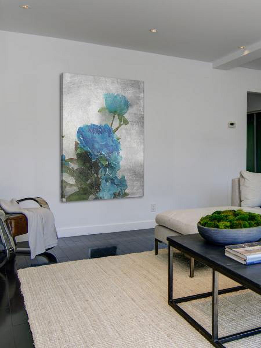 "Midnight Blue 3" Print on Wrapped Canvas