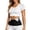 Silver, variant on Unir Sweat Waist Trainer Belt, Zipper Closure Sauna Effect Tummy Control Trimmer, Polyester Fitness Workout Waist Cincher, 1 Piece, S-L-XXL-4XL Plus Size Friendly