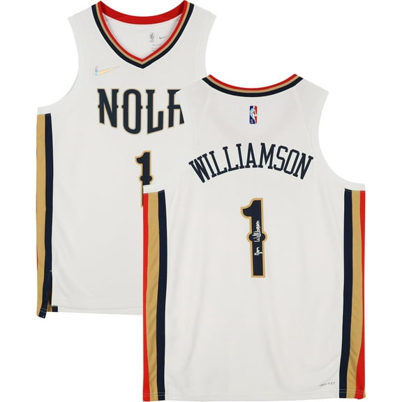 Zion Williamson New Orleans Pelicans Autographed 2021-2022 White Mixtape Swingman Jersey - Fanatics Authentic Certified