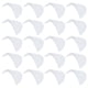 thumbnail image 1 of 50 hombreras antideslizantes de algodón para realzar los hombros., 1 of 6