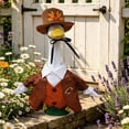 thumbnail image 4 of Exclusive Custom Dress up Outfit Sets for 23in Porch Goose Statues, Decorative Costume Accessories, Weather-Resistant Outdoor Clothing for Lawn/Courtyard/Patio/Seasonal Yard Scene Decoration, F, 4 of 6
