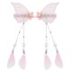 thumbnail image 1 of 2 pinzas para el pelo con forma de mariposa, adorables pasadores para el pelo con borla., 1 of 8
