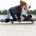 thumbnail image 3 of Rodilleras para niños, coderas, protectores para patinaje, ciclismo, bicicleta, patinaje sobre ruedas, equipo de protección para niños y niñas de 3 a 8 años, 3 of 5