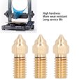 thumbnail image 4 of Boquilla de Latón de la Mácina de Enformón 3d, M6 3pcs Coeficiente de Baja Viscosidad de Alta Resistencia Boquilla de Latón 3d para neptuno 4 Para Petg TPE TPU, 4 of 7