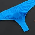 thumbnail image 5 of NARABB Men's Underwear Panties Sexy Thong Shorts Raised Underwear Ice Silk T Underwears, 5 of 7